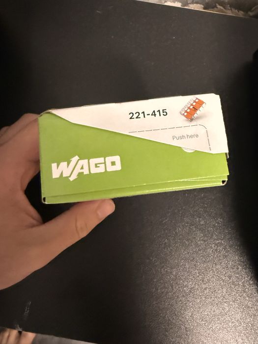 Kostki WAGO 5x4mm nowe nie odpakowane