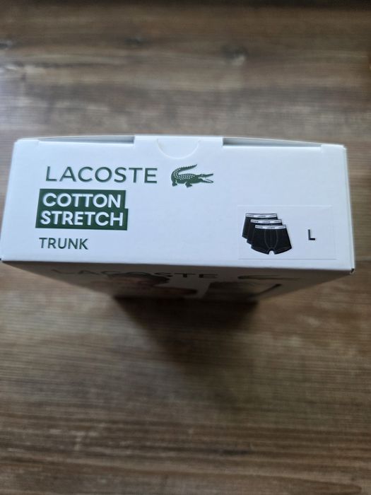 Bokserki 3 pack Lacoste rozm.L
