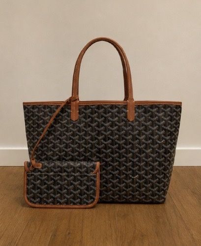 Bolsa estilo Goyard  + Carteira a Condizer | Como Nova