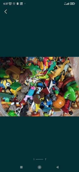 Киндер игрушки. Игрушки из киндер сюрпризов. Более 100 штук!