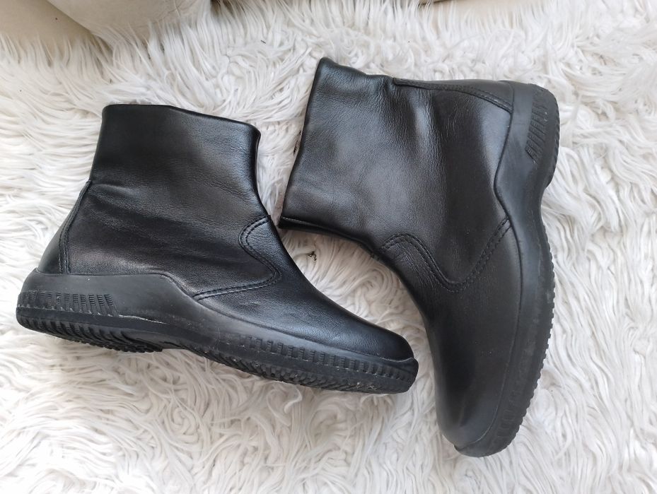 SOLIDUS buty zimowe śniegowce szerokie ocieplane futrem 40