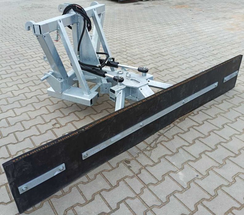 Zgarniacz obornika śniegu sztywny hydrauliczny OCYNKOWANY