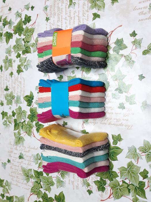 Meias menina, 14, 28 ou 42 pares tamanho 23/26