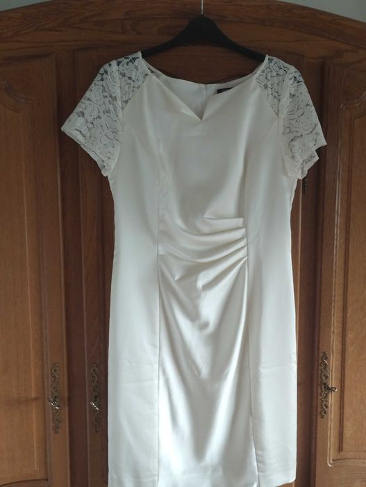 Sukienka biała Swing