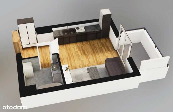 KAWALERKI BUDYNEK 6 i 7 - 25,30M2 - 5% rabatu dla Klientów gotówkowych