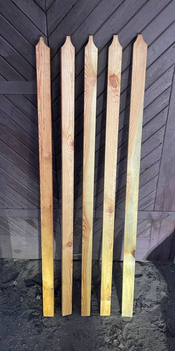 Штахети дерев'яні, сосна