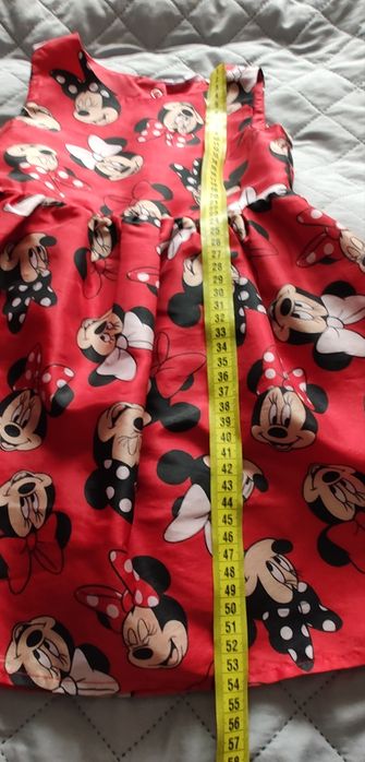 Śliczna sukienka Minnie z  kokardą H&M 104