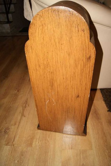 Szafka gablota na kawę drewno