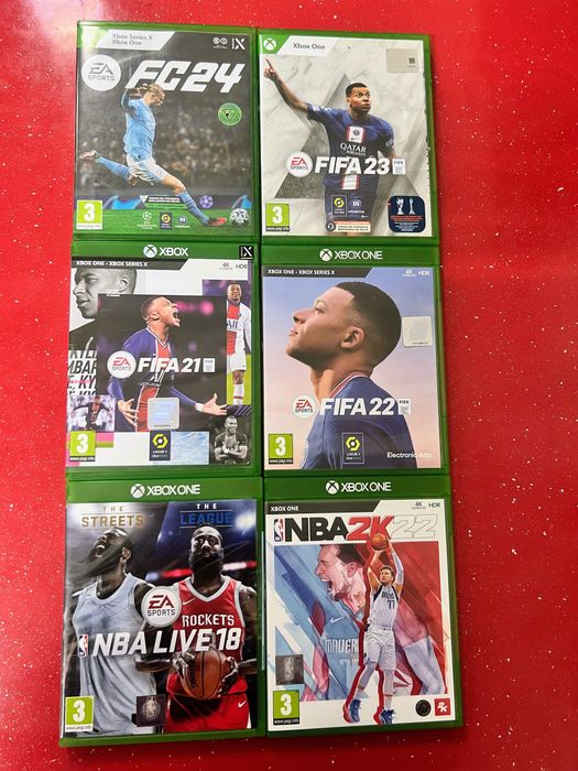 Xbox One S [4K] + Comando + Jogos [FC25, NBA2K22, Fortnite, Roblox]