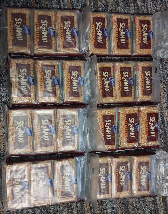 8 x 3-pak Sezamków / Sezamki Bonitki / ważne do 2026