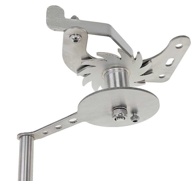 Kołowrotek do grilla nierdzewny korbka łożyska z brązu wysoka jakość