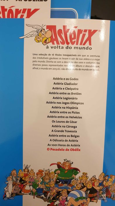Coleção Astérix à Volta do Mundo - 16 Livros Novos! (baixa de preço)