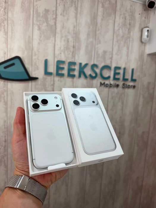 IPHONE 17 PRO - 256GB - BRANCO - Novo, caixa aberta - 36 meses garantia