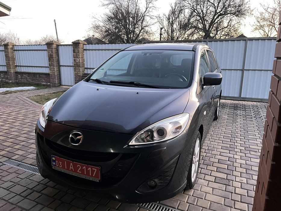 Mazda 5 1.6 дизель 7 місць  2011р 6-ст Механіка