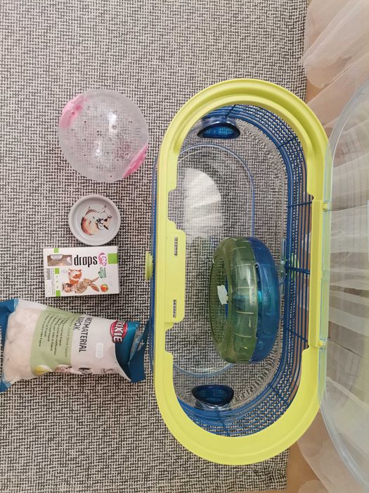 Gaiola Hamster Habitrail Twist + Acessórios