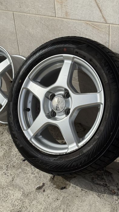 Vendo: 4 jantes Inter Action 4x100 MINI R50 R52 R53 + 2 pneus