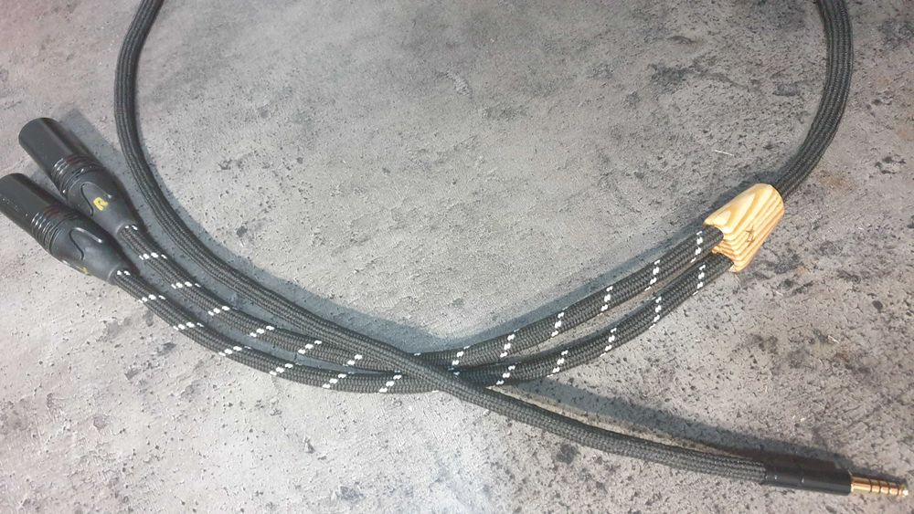 Кабель межблочный XLR на Jack 4,4мм