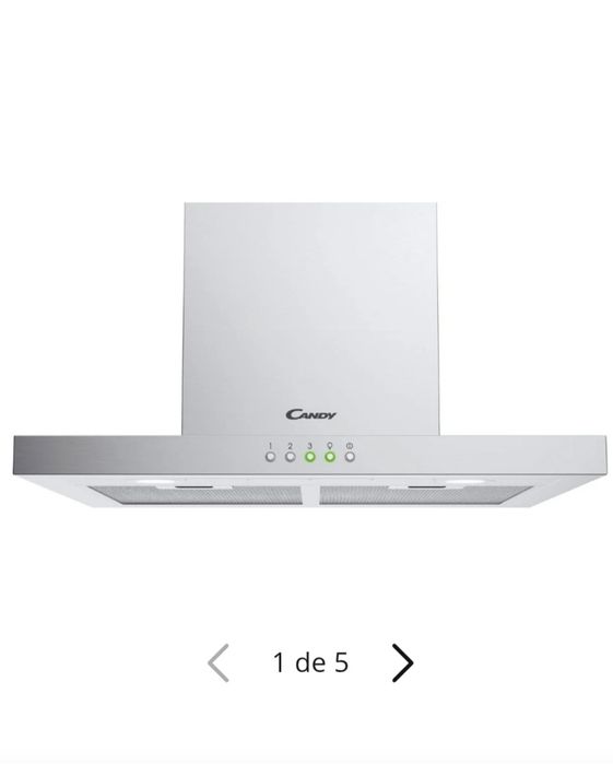 Novo Exaustor CANDY 
m3/h-60 cm-Inox)