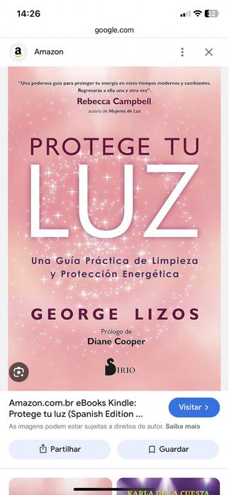 LIVRO NOVO PROTEGE TU LUZ