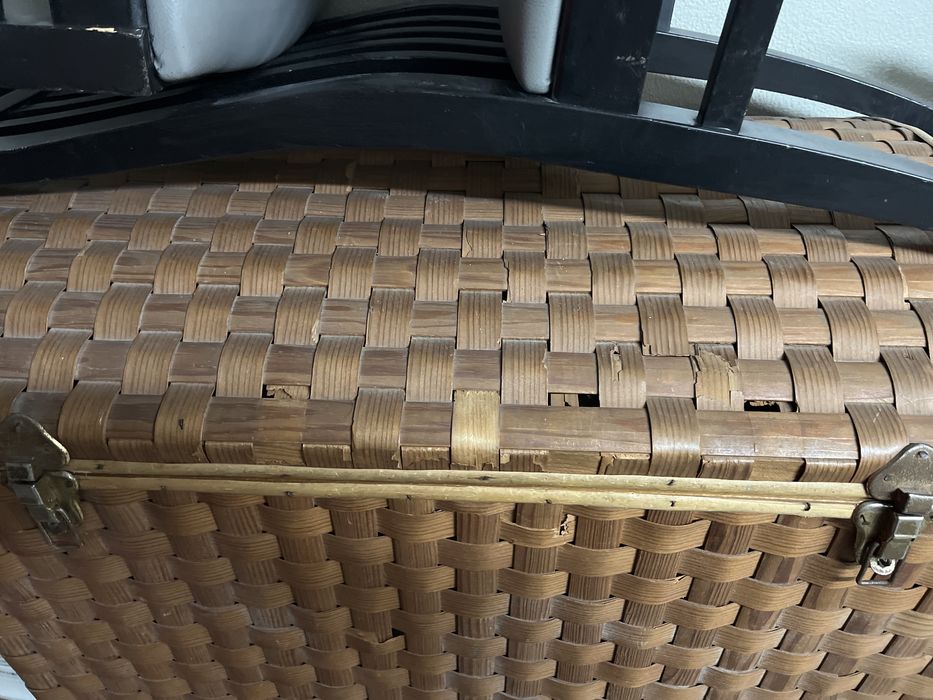 Bau  em palha e verga