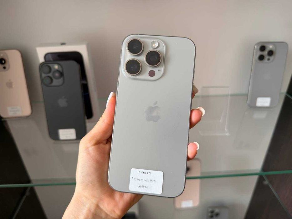 iPhone 16 Pro 128 Gb Neverlock (фізична карта) / Магазин + Гарантія