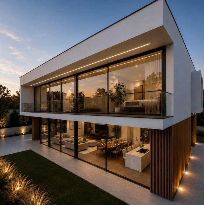 Moradia T4 de Arquitetura Contemporânea com Piscina e Vista Panorâmica – Chaves