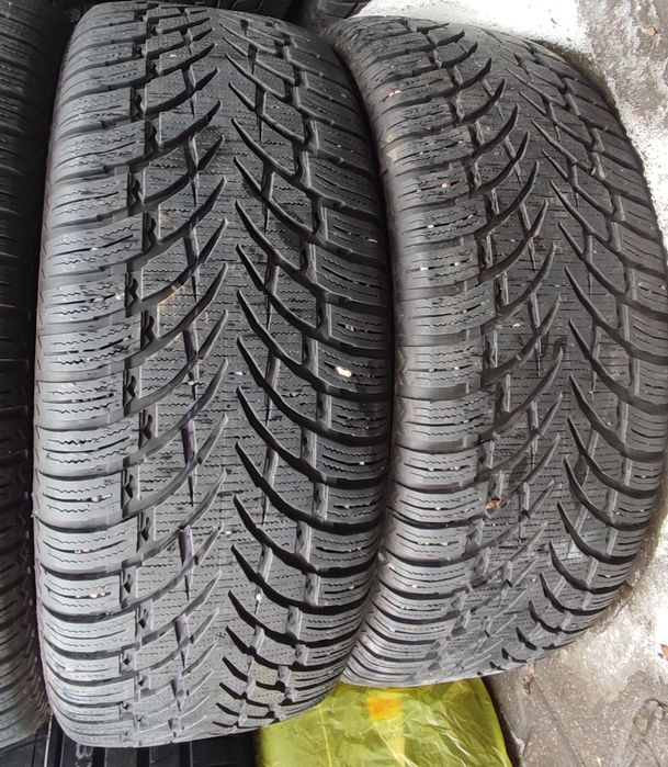 235/55 R18 Nokian WR Suv 4 zimowe 2 sztuki 8mm piękne