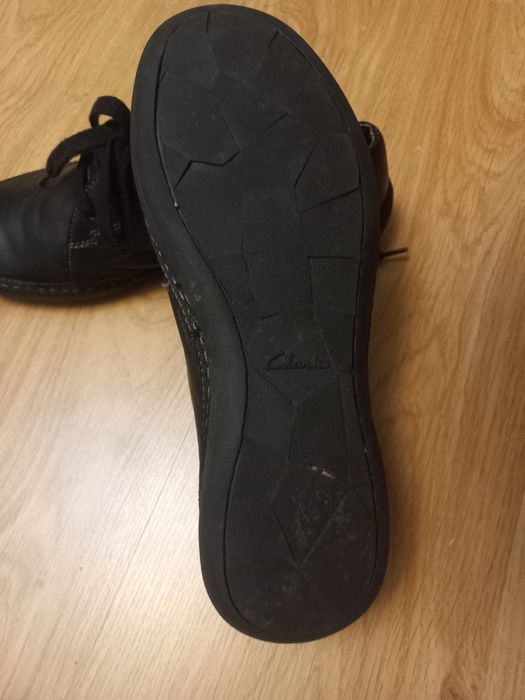 Мужские кожаные туфли Clarks 42 p.