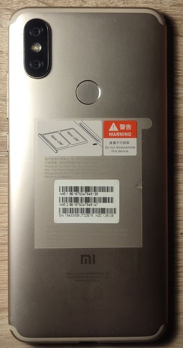 Xiaomi Mi A2 6gb ram 128gb rom (używany)
