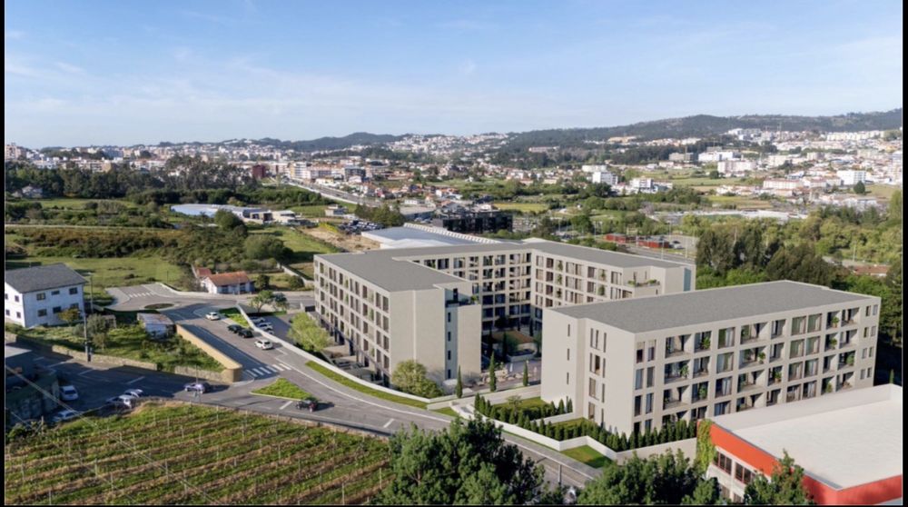T1 Novo, Empreendimento Raízes, Á Avenida Conduta, Gondomar  - Ótimo Investimento — Fânzeres E São Pedro Da Cova, Porto