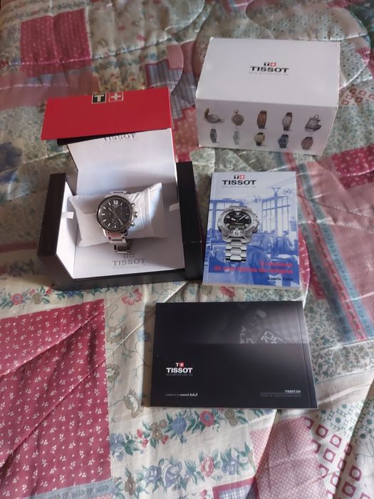 1 relógio tissot quickster novo sem estrear muito bonito estão sempre na moda