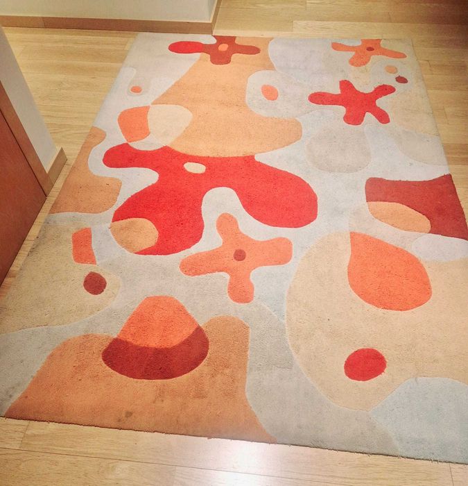 Tapete multi color de sala com 1,70m X 2,40m