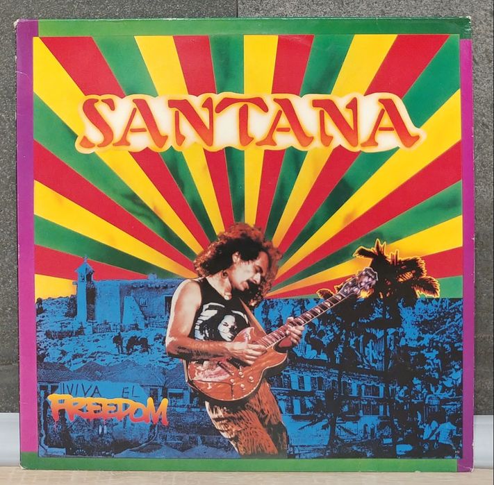 SANTANA - FREEDOM . 1987r. EX. Płyta winylowa.