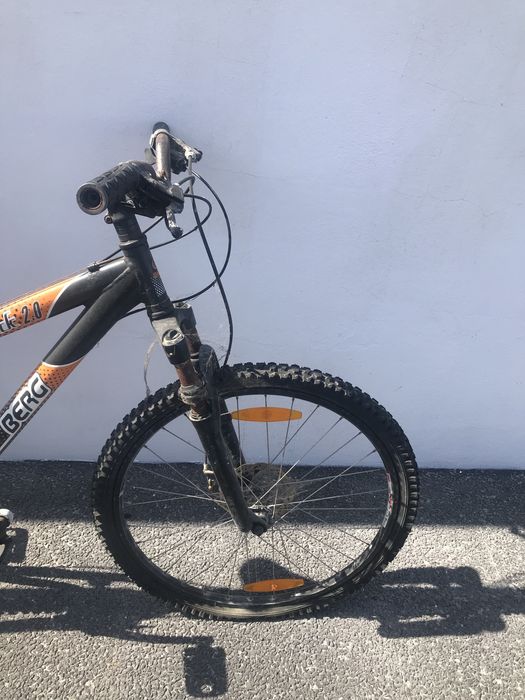 Bicicleta berg usada