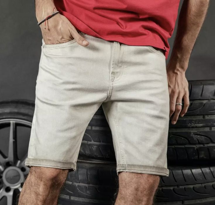 Мужские джинсовые шорты