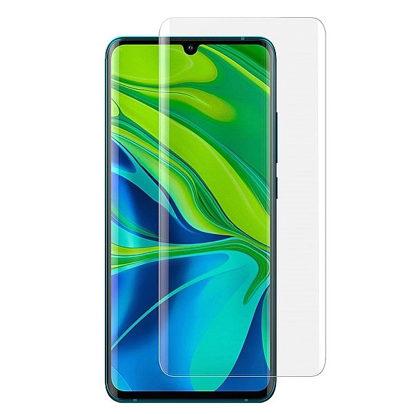 Szkło Hartowane Zaokrąglone UV do Xiaomi Mi Note 10 Lite / 10 Pro