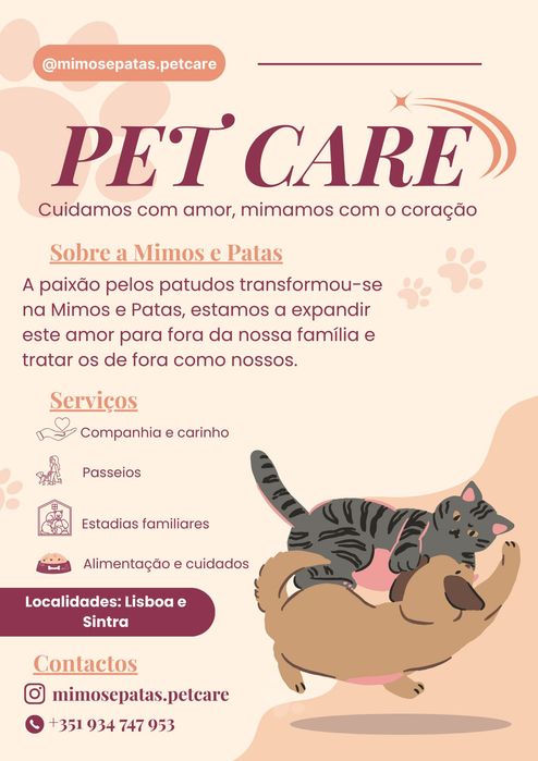 Serviços Petsitting