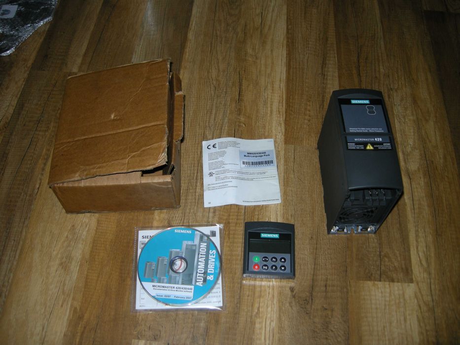 Falownikn Siemens MICROMASTER 420 nowy