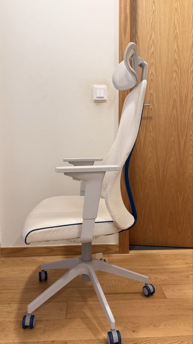 Cadeira de escritório/gaming reclinável branca IKEA
