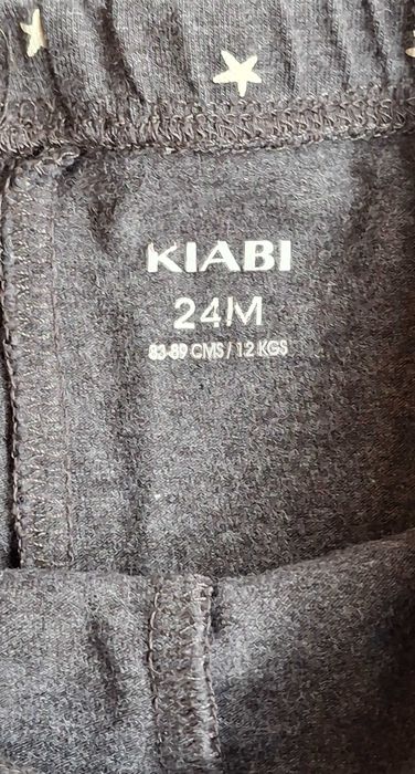 Pijama Urso Preto Kiabi 24 meses