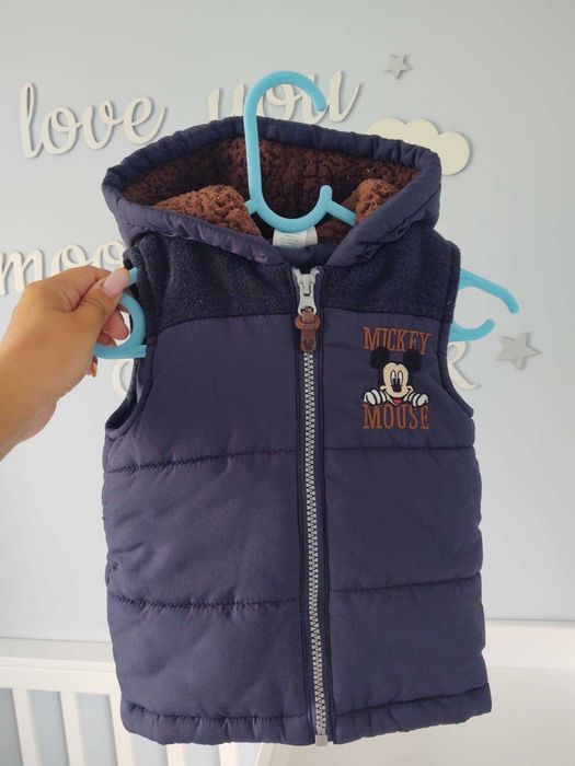 Bezrękawnik niemowlęcy, kamizelka r. 86 Disney