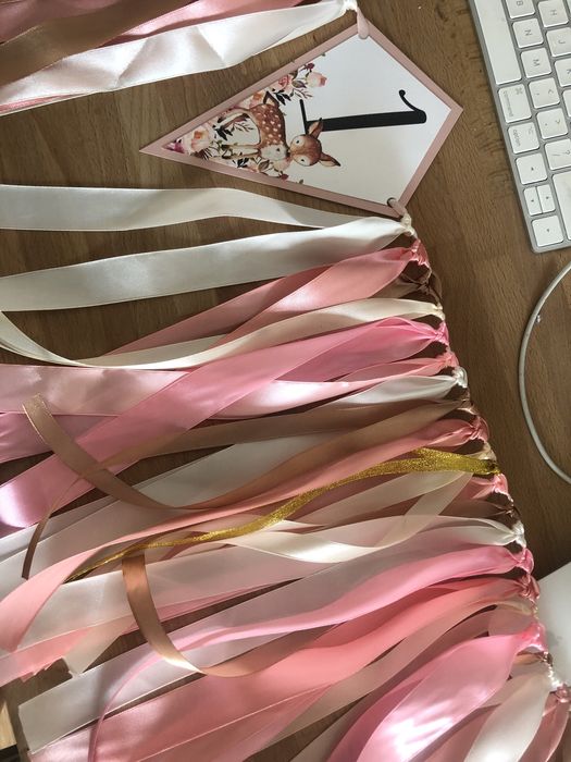 Girlanda urodzinowa baner banner urodzinowy na roczek urodziny