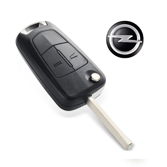 *NOWA* Obudowa kluczyka pilota OPEL + naklejka logo emblemat