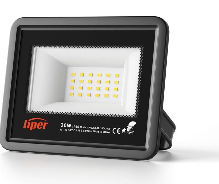 Liper 2 sztuki reflektorów LED 20 W