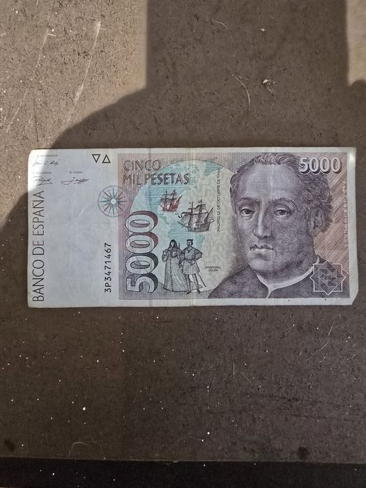 Nota 5000 de Espanha