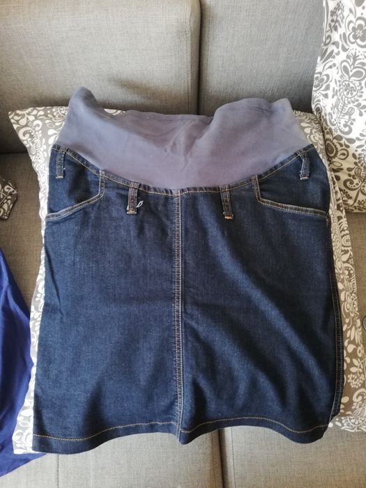 Sprzedam jeansowa spódnice ciazowa
