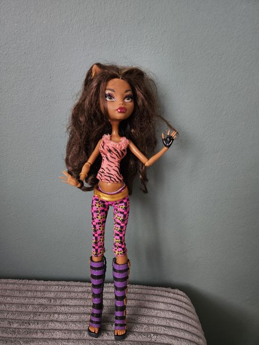 Lalka clawdeen monster high 1 seria