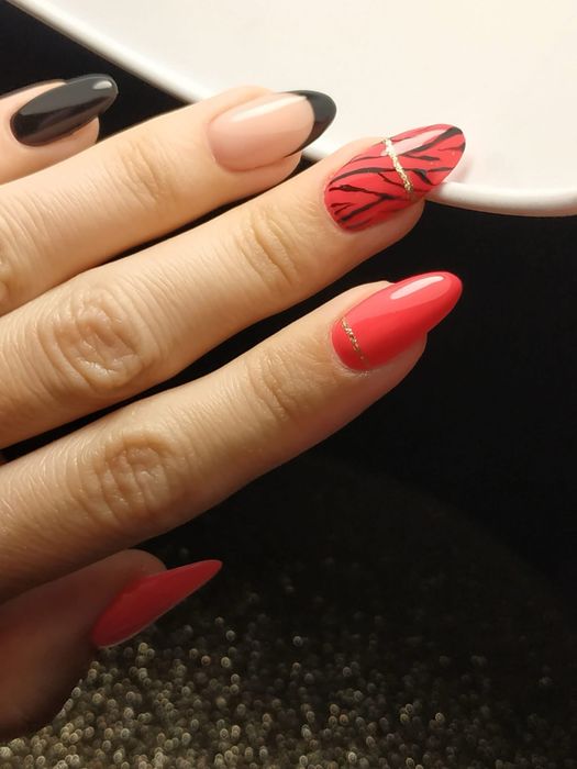 Paznokcie żelowe, pedicure, henna