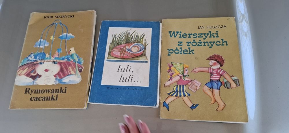 Książki PRL Igor sikirycki Jan huszcza luli luli