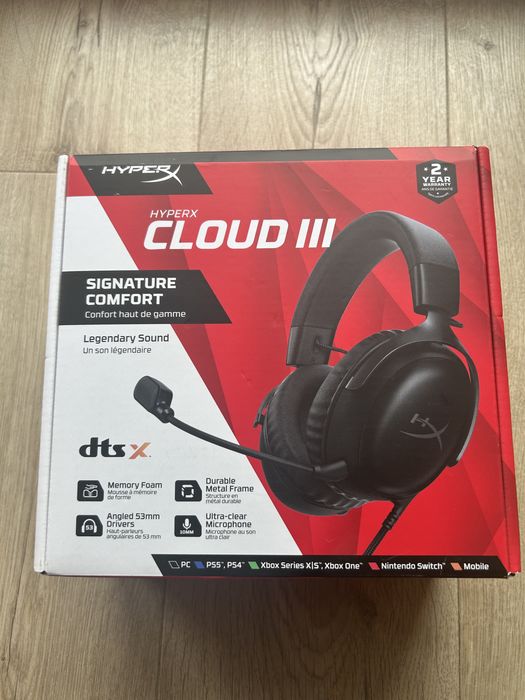 Słuchawki HYPERX Cloud III